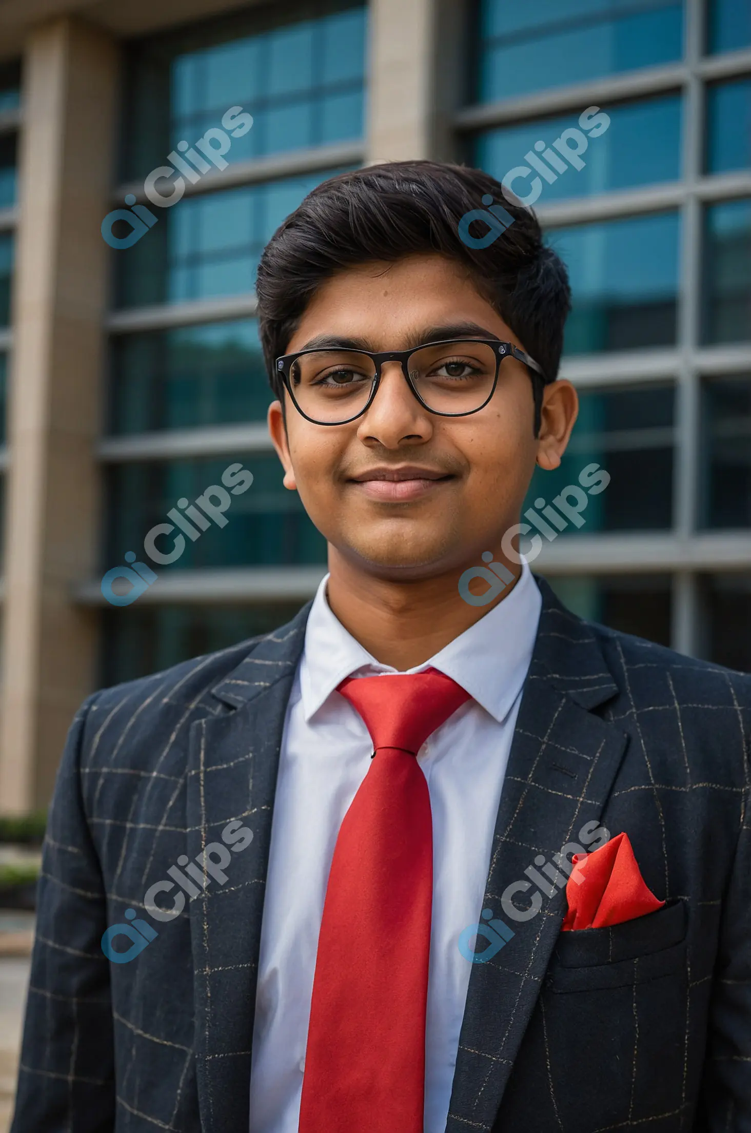 Young Professional in Suit