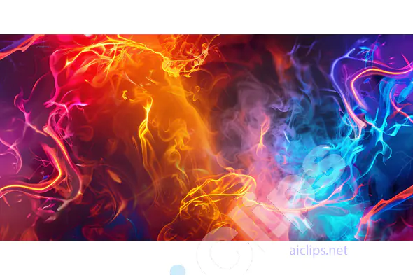 Colorful Abstract Smoke Effect