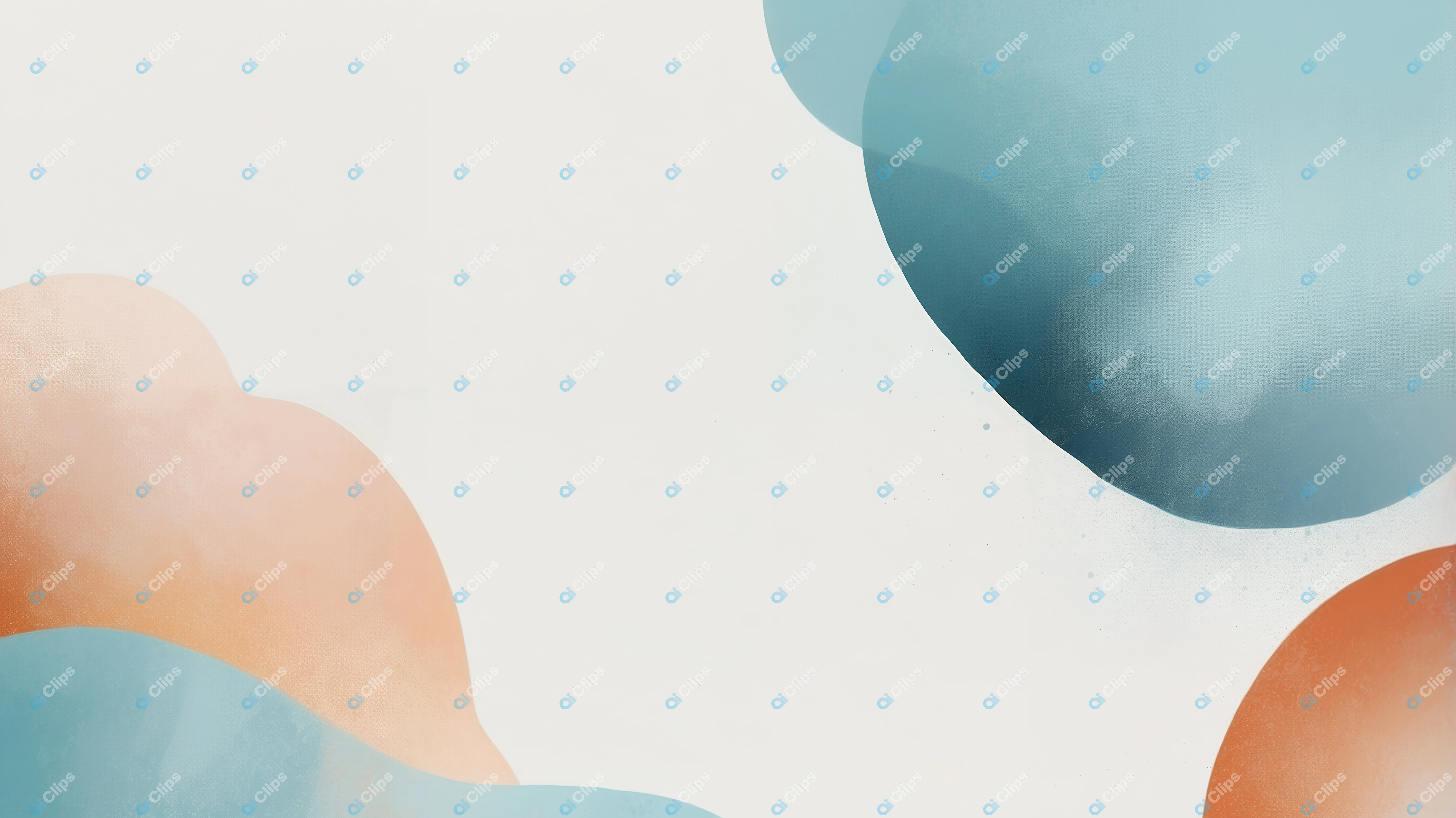 Pastel Shapes Abstract
