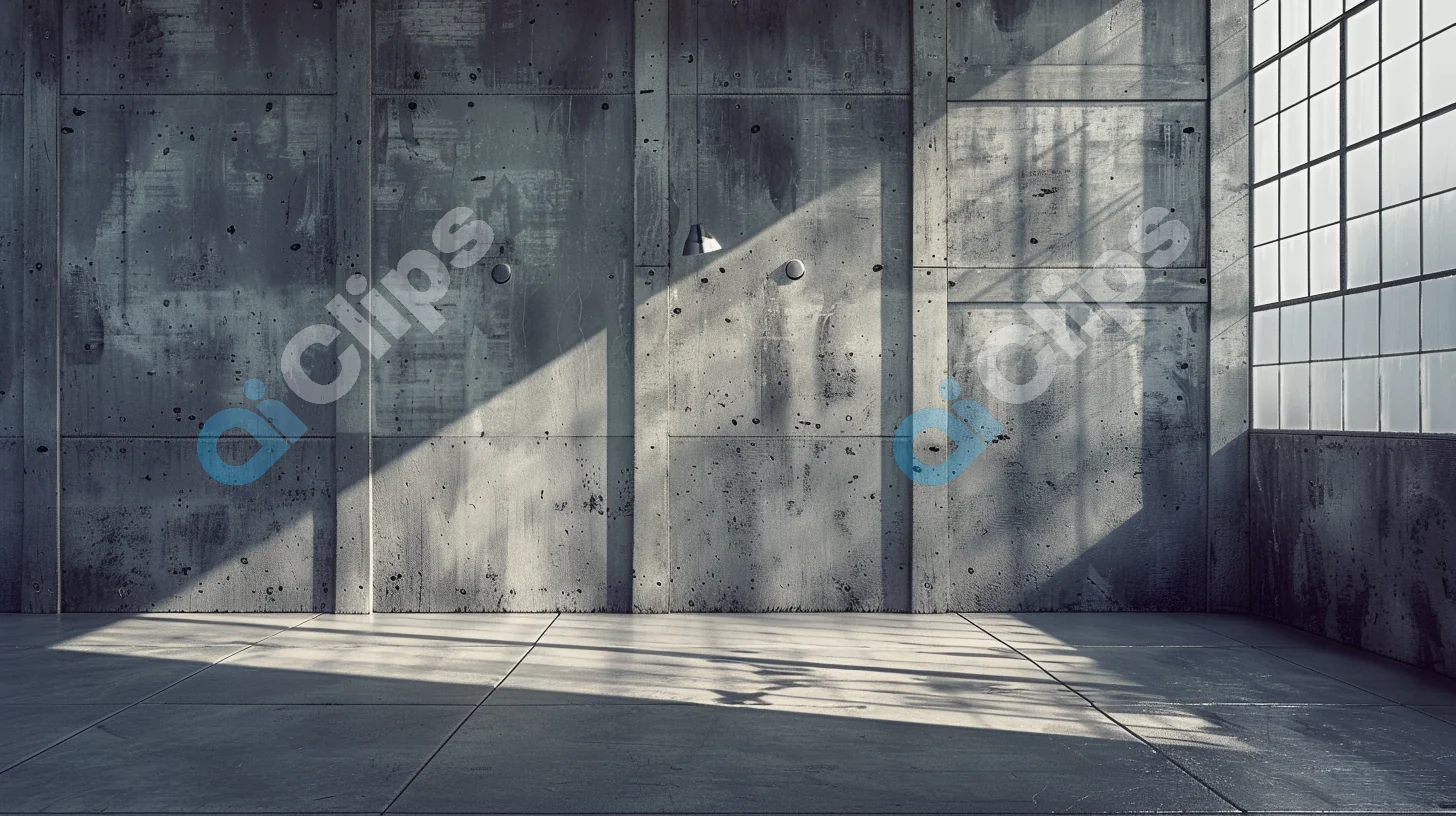 Industrial Concrete Wall 1