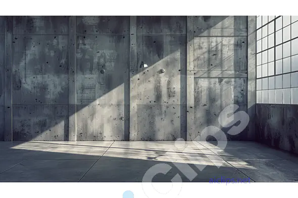 Industrial Concrete Wall 1