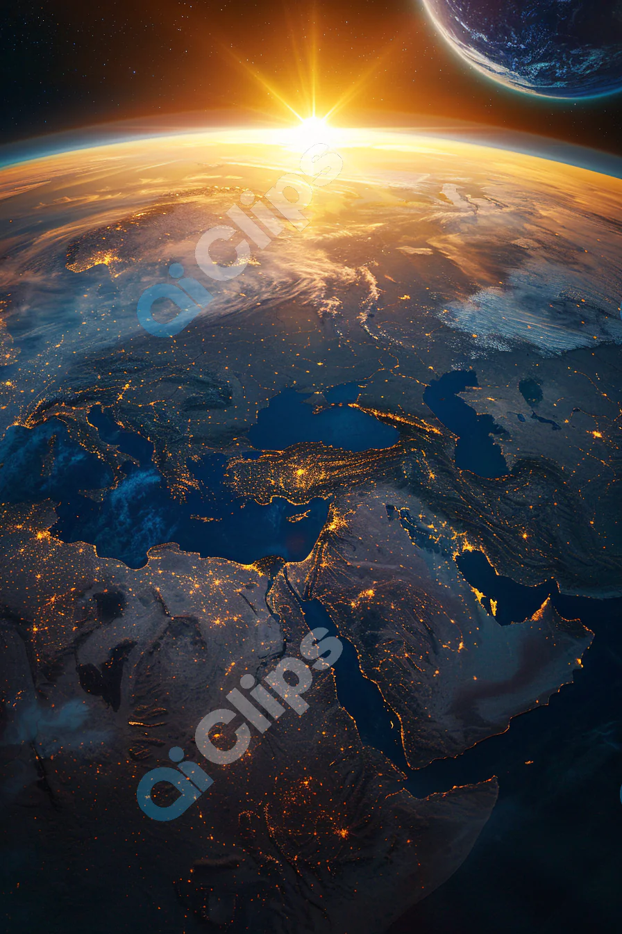 Sunrise Over Earth