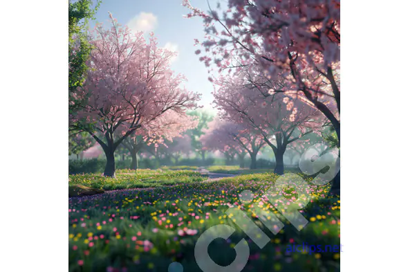 Cherry Blossom Grove