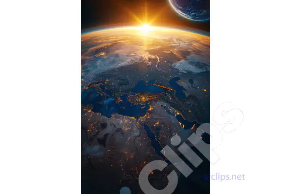 Sunrise Over Earth