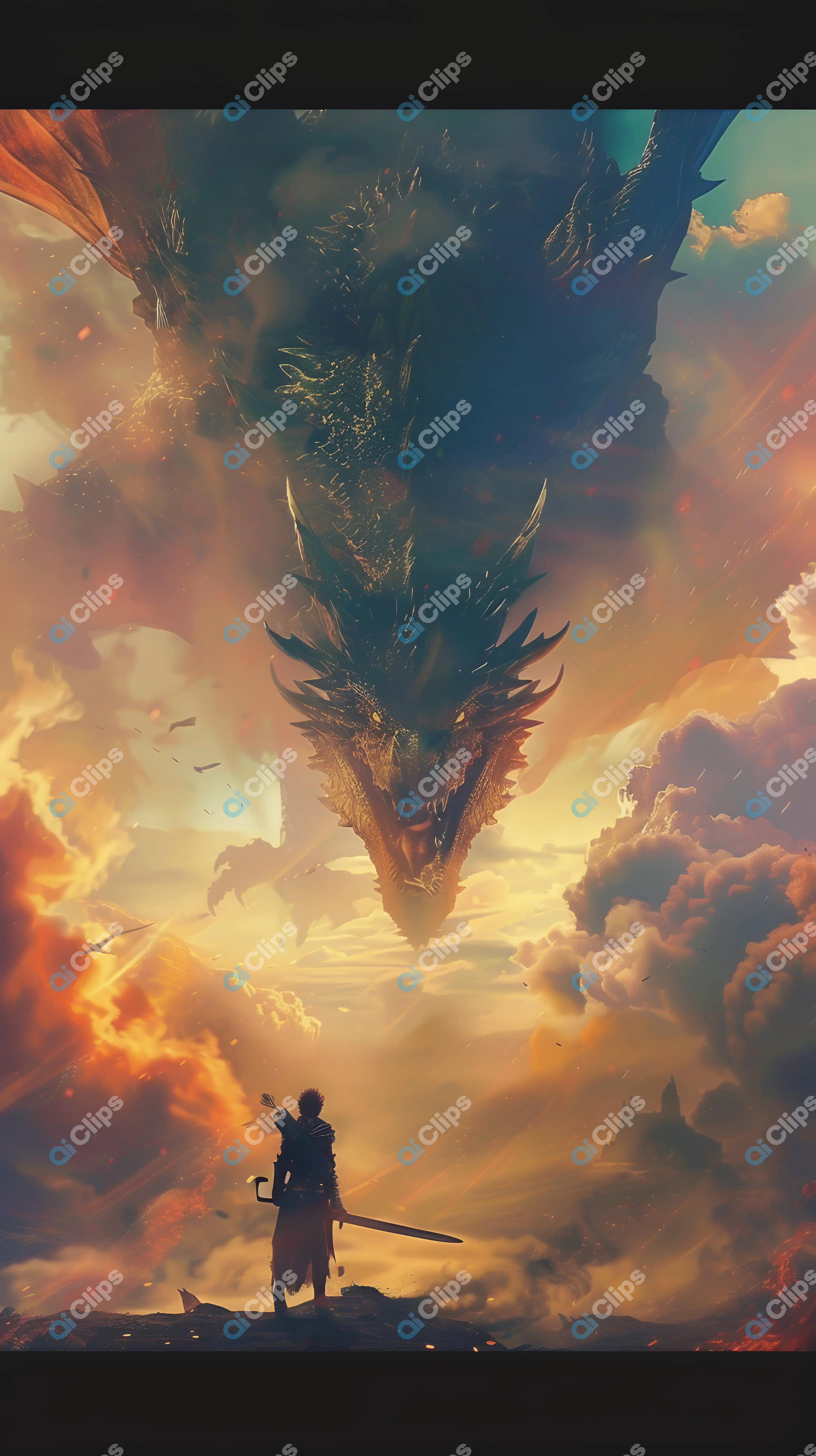Epic Showdown with Dragon