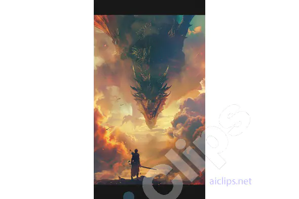 Epic Showdown with Dragon