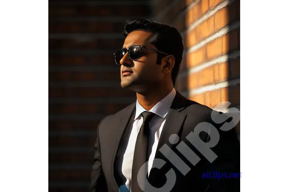 Confident Businessman in Sunglasses