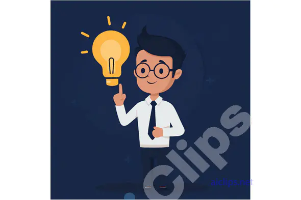 Businessman Idea Cartoon