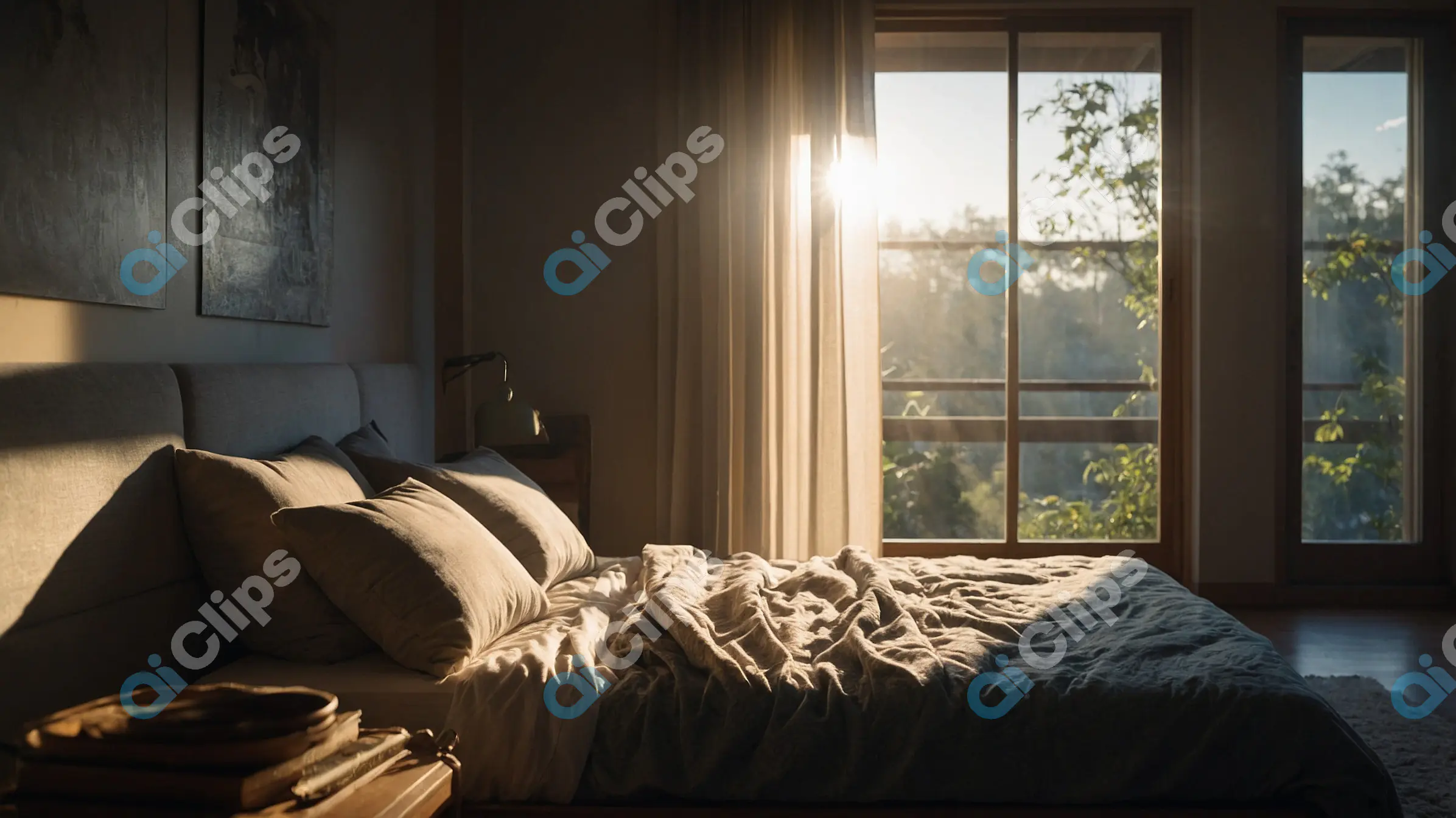 Serene Morning Bedroom