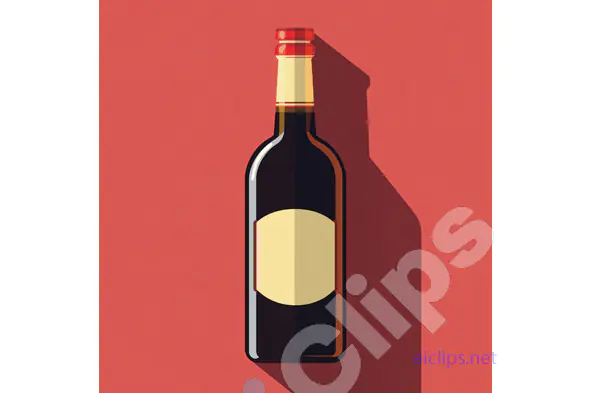 Wine Bottle Illustration