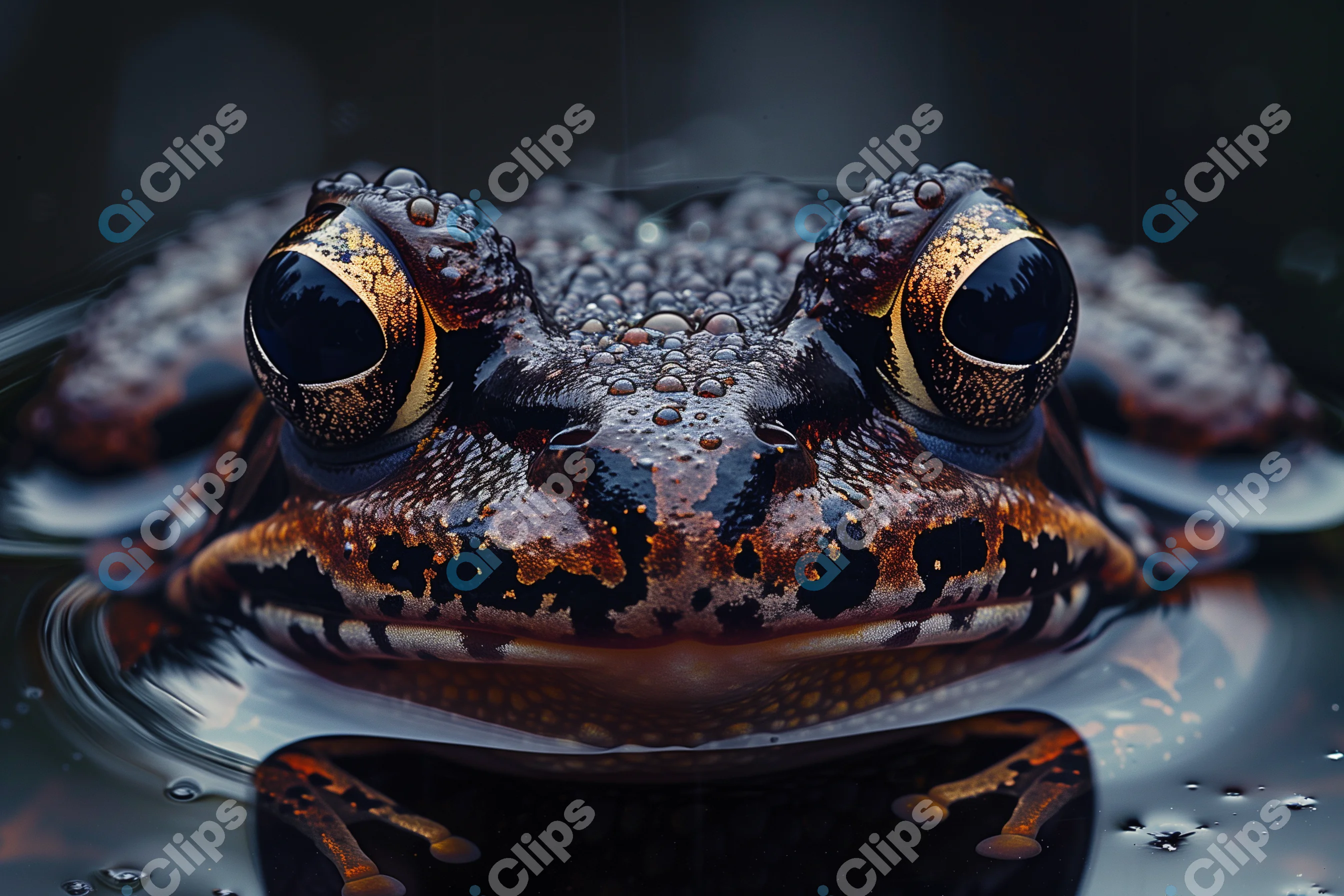 Close-Up Frog