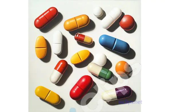 Colorful Capsules & Pills