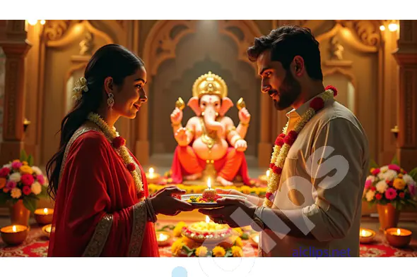 Ganesh Chaturthi Puja with Devotees