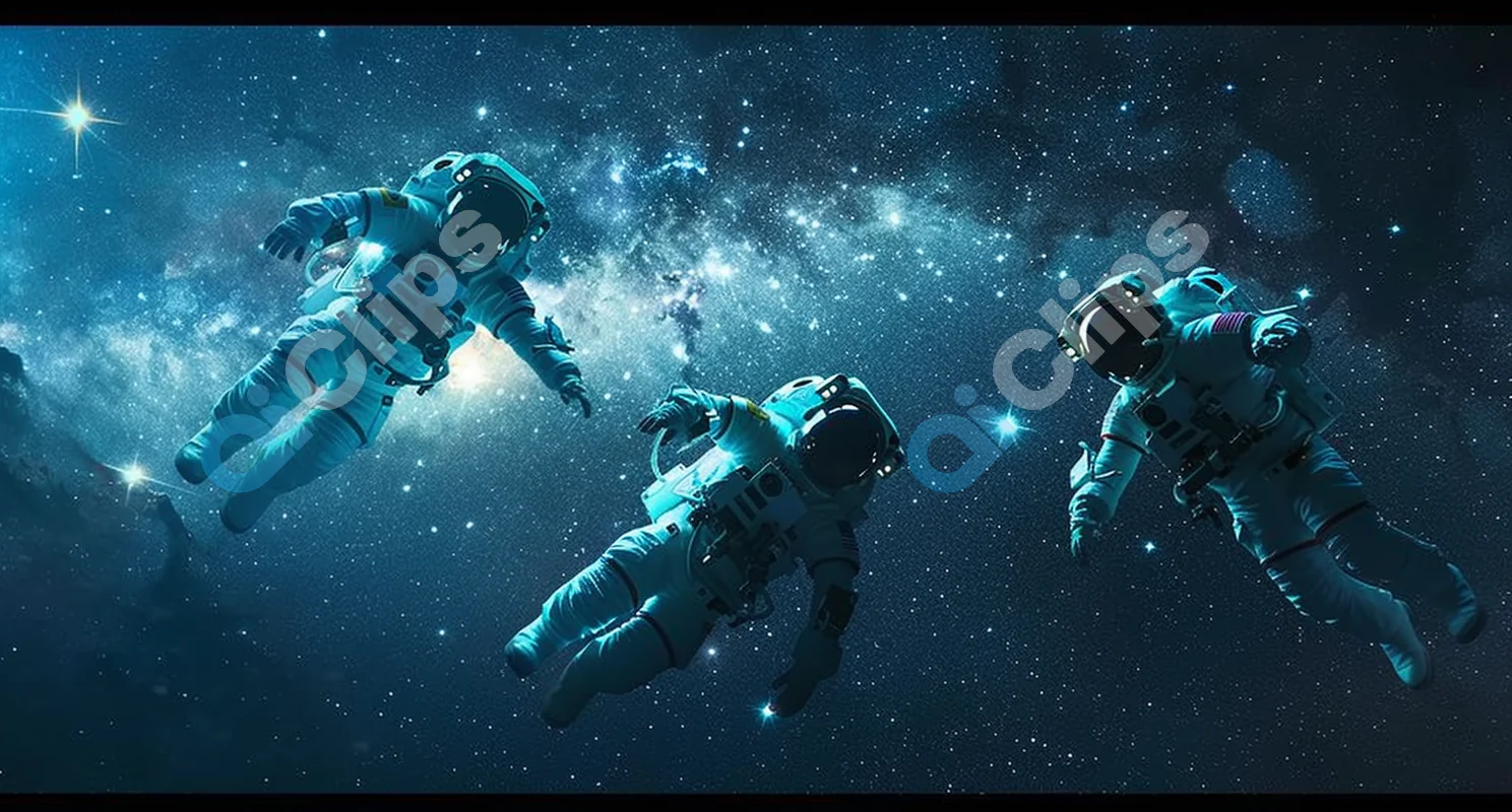 Astronauts in Space