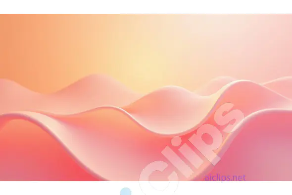 Soft Pastel Gradient Abstract Waves Background