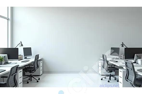Modern Minimalist Office Workspace