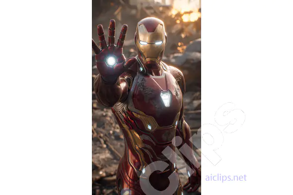 Armored Hero with Repulsor