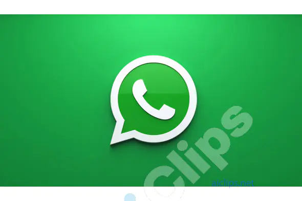 WhatsApp Icon on Green Background