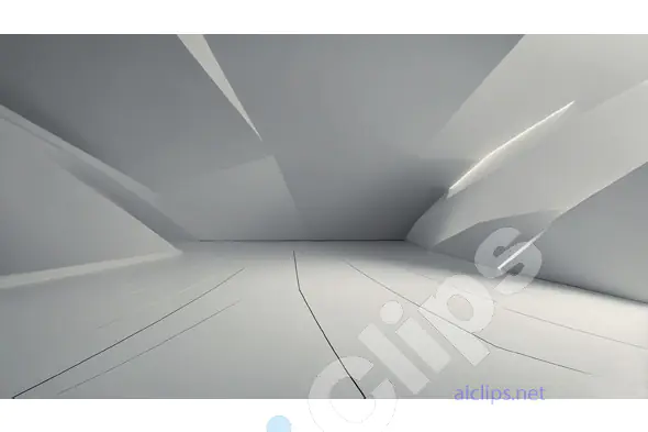 Minimalist Architectural Interior with Geometric Lines