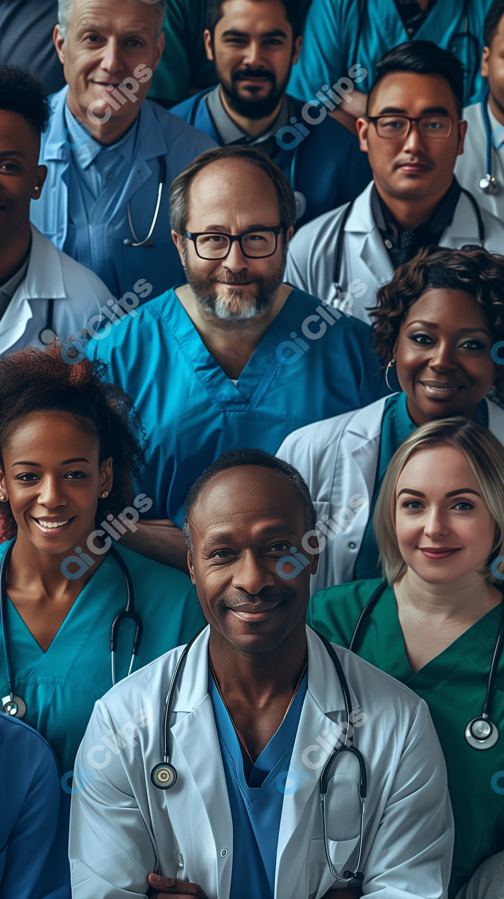Diverse Medical Team Portrait