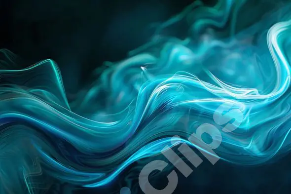 Vibrant Aqua Waves