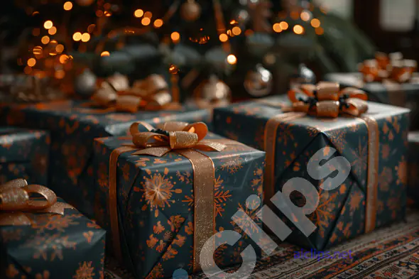 Festive Wrapped Gifts