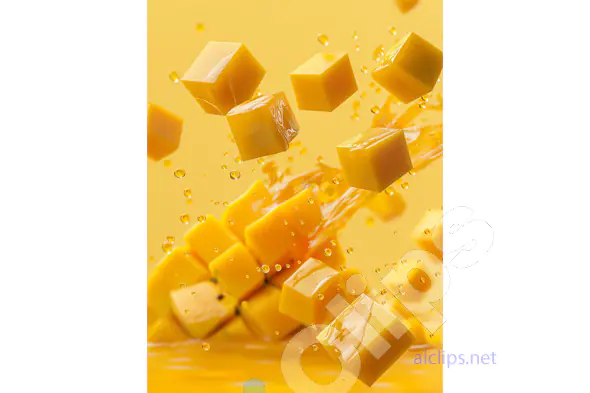 Floating Cheese Cubes
