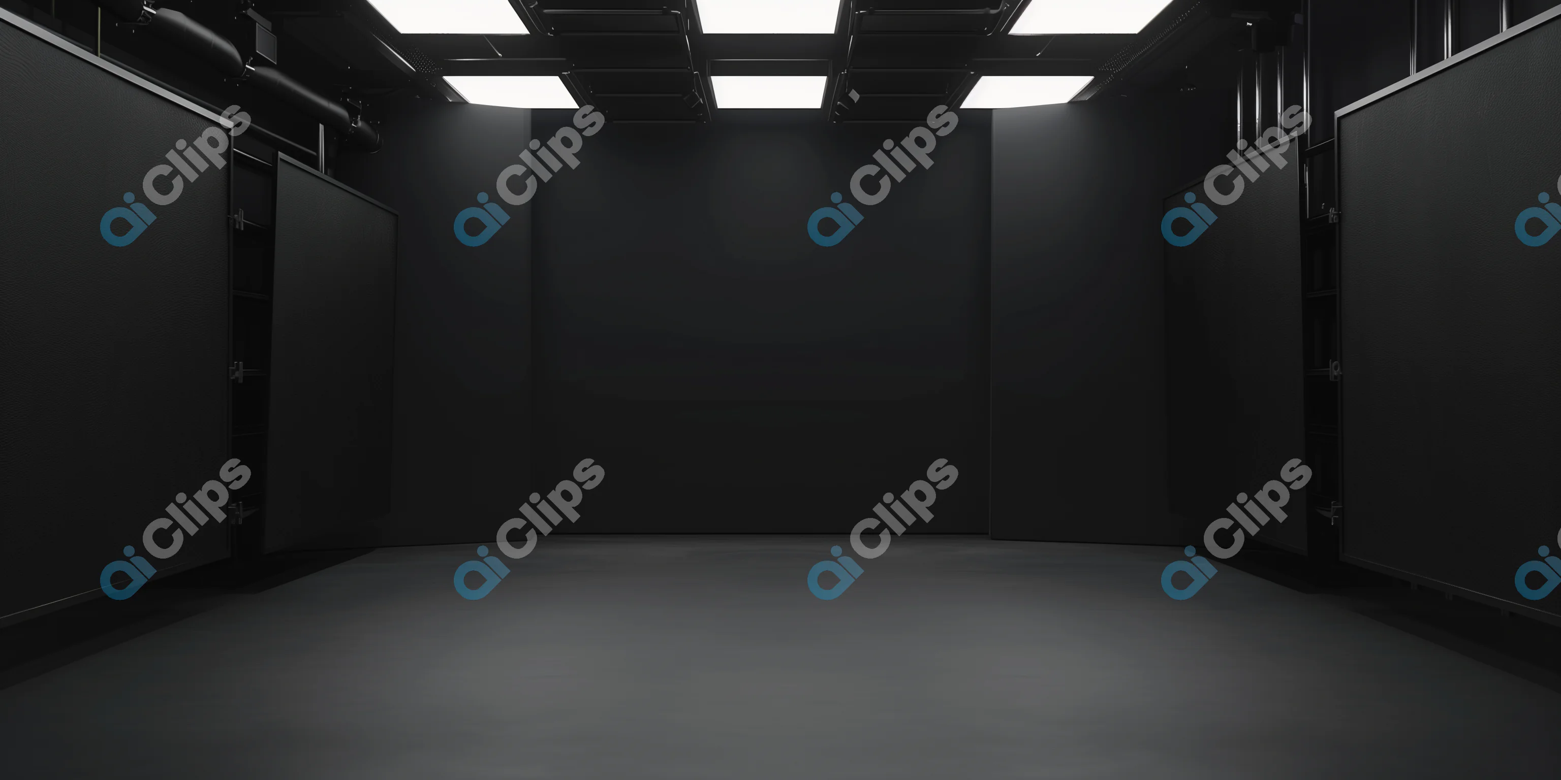 Modern Black Room