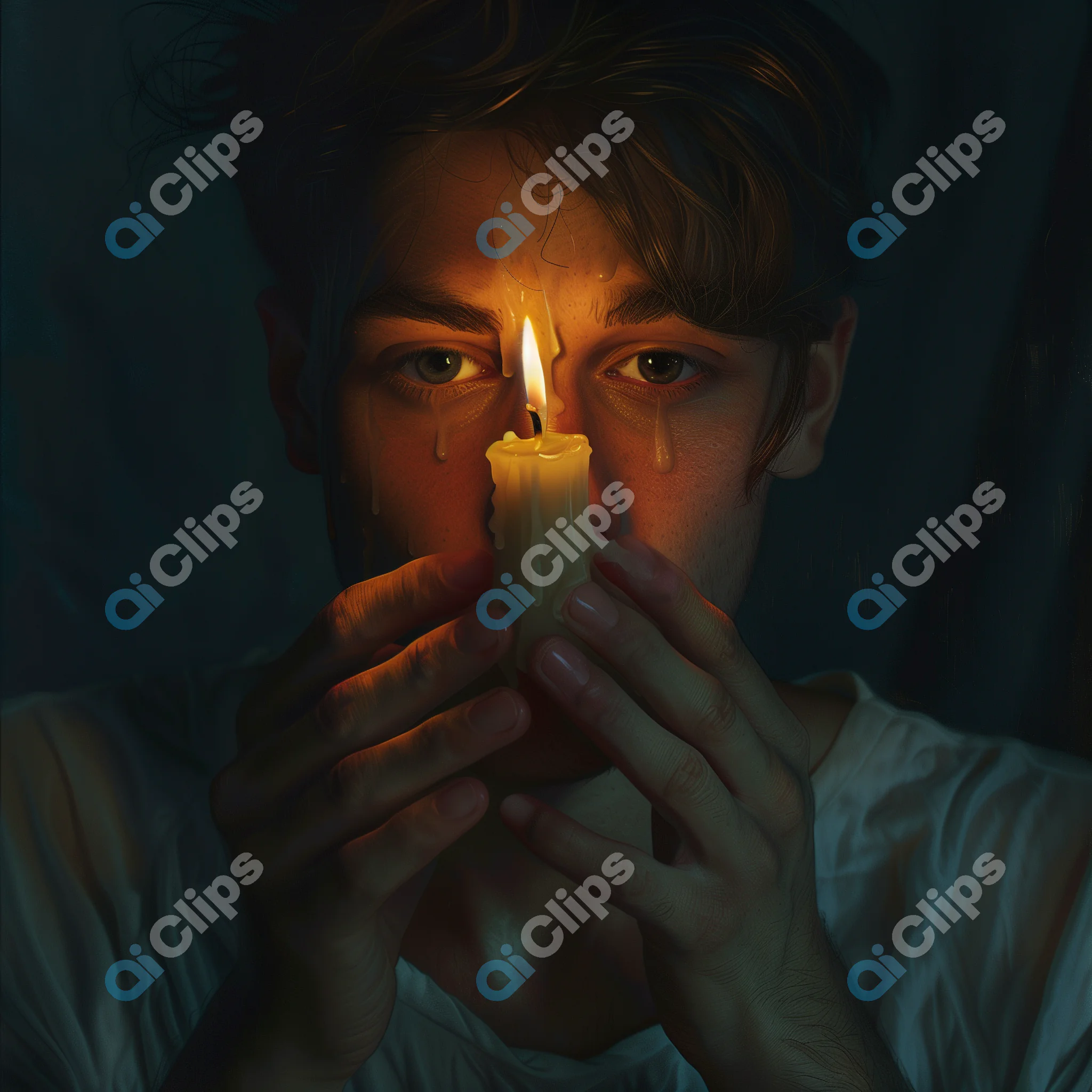 Candlelit Contemplation