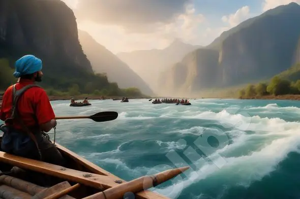 Rafting Adventure in Mountain River