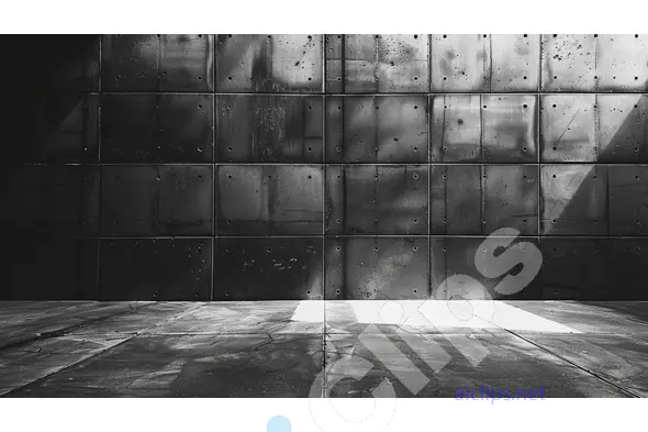 Industrial Concrete Wall