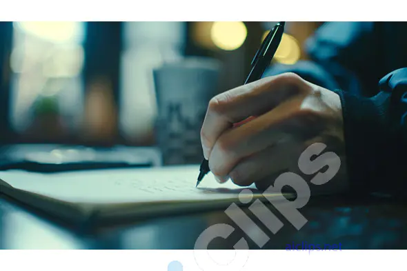 Writing in a Cozy Café