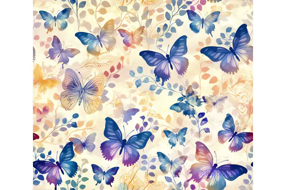 Colorful Butterfly Pattern