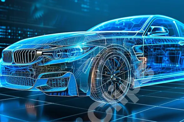 Digital Car Design Blueprint