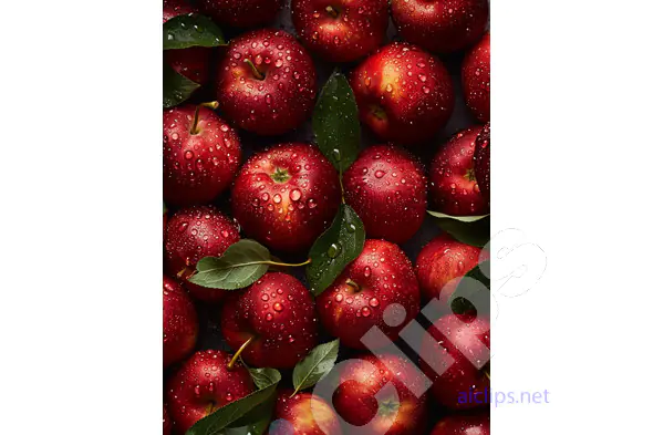 Fresh Red Apples