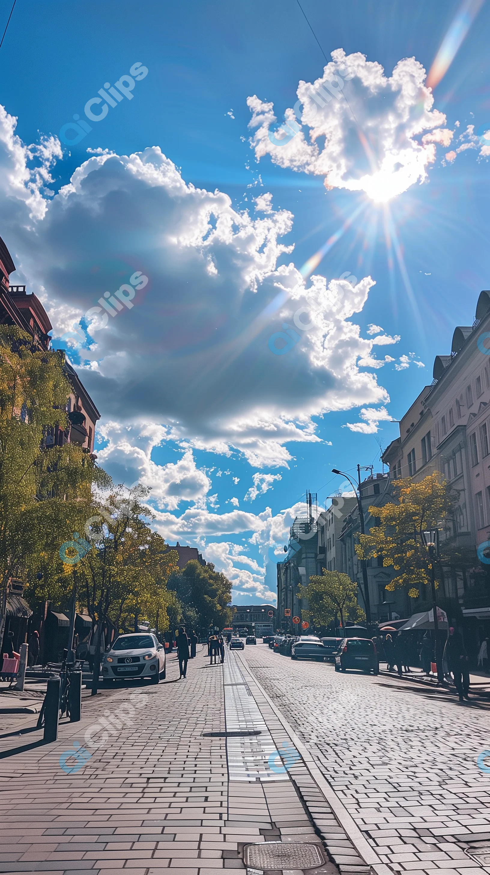 Sunny City Street