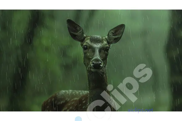 Deer in Rainforest