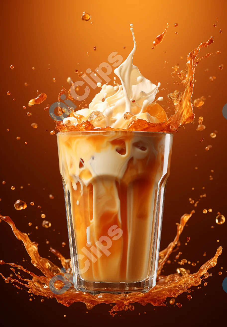 Iced Coffee Cream Explosion