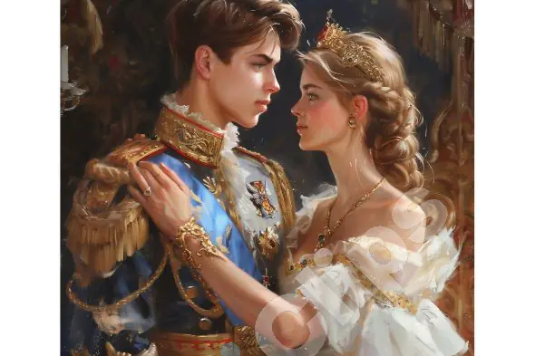 Royal Couple Portrait