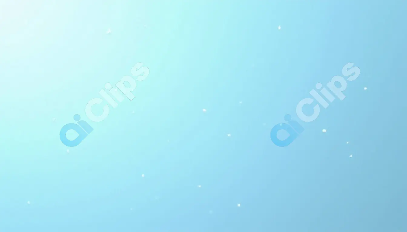 Subtle Sparkles on Light Blue Background