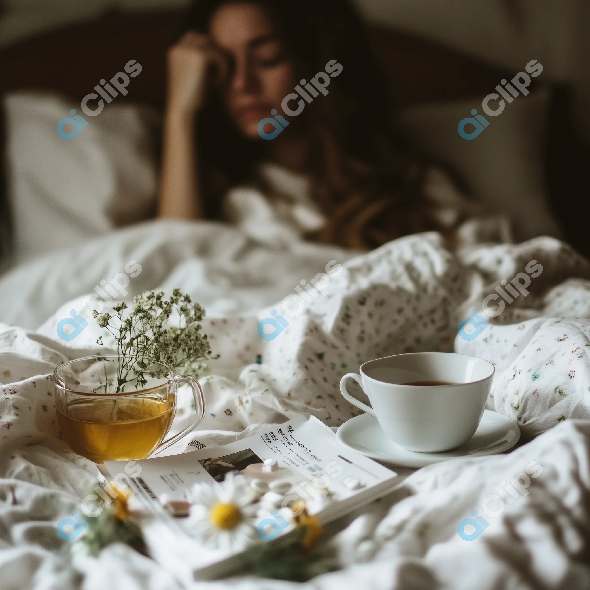 Cozy Morning in Bed
