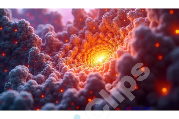 Glowing Organic Pattern