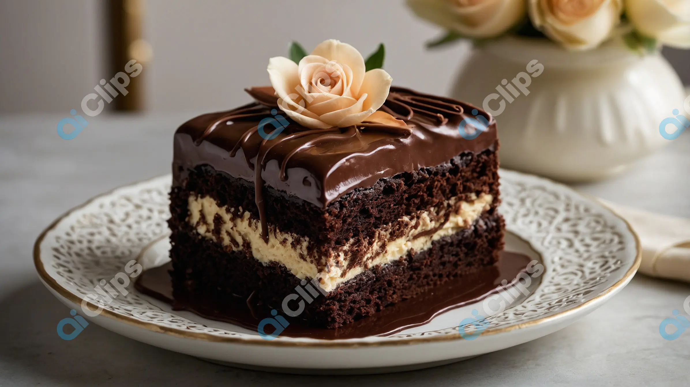 Decadent Chocolate Layer Cake