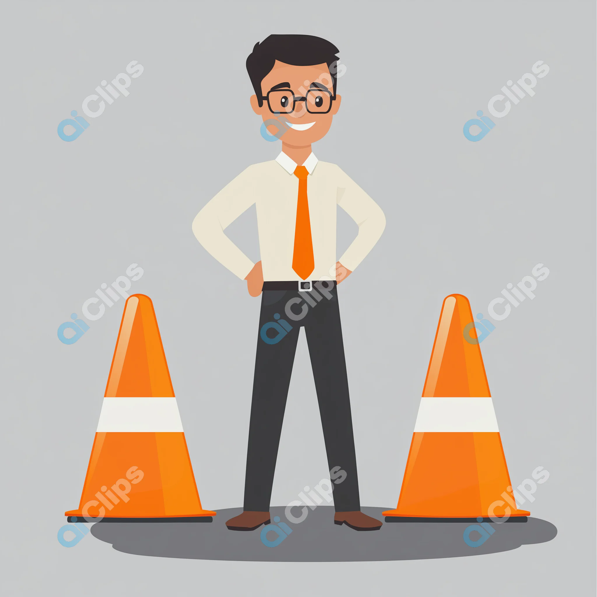 Safety Engineer Illustration