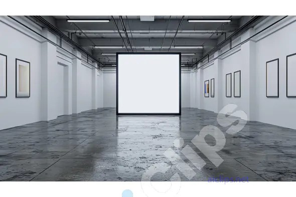 Modern Art Gallery Interior
