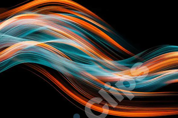 Colorful Light Trails