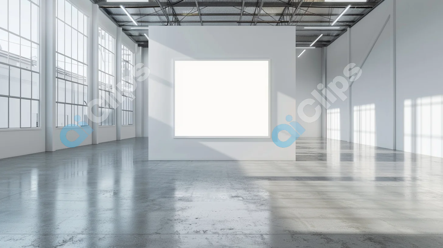 Minimalist Industrial Gallery