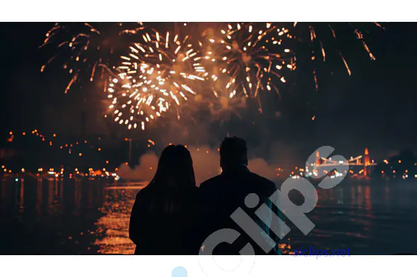 Fireworks Over the City