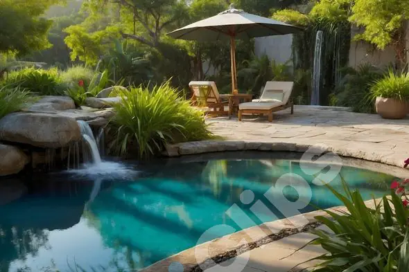 Serene Poolside Retreat