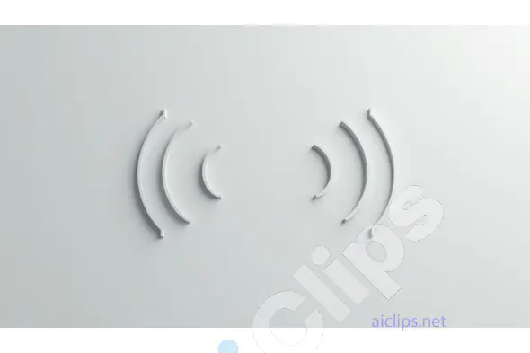Minimalist Wireless Signal Icon Design